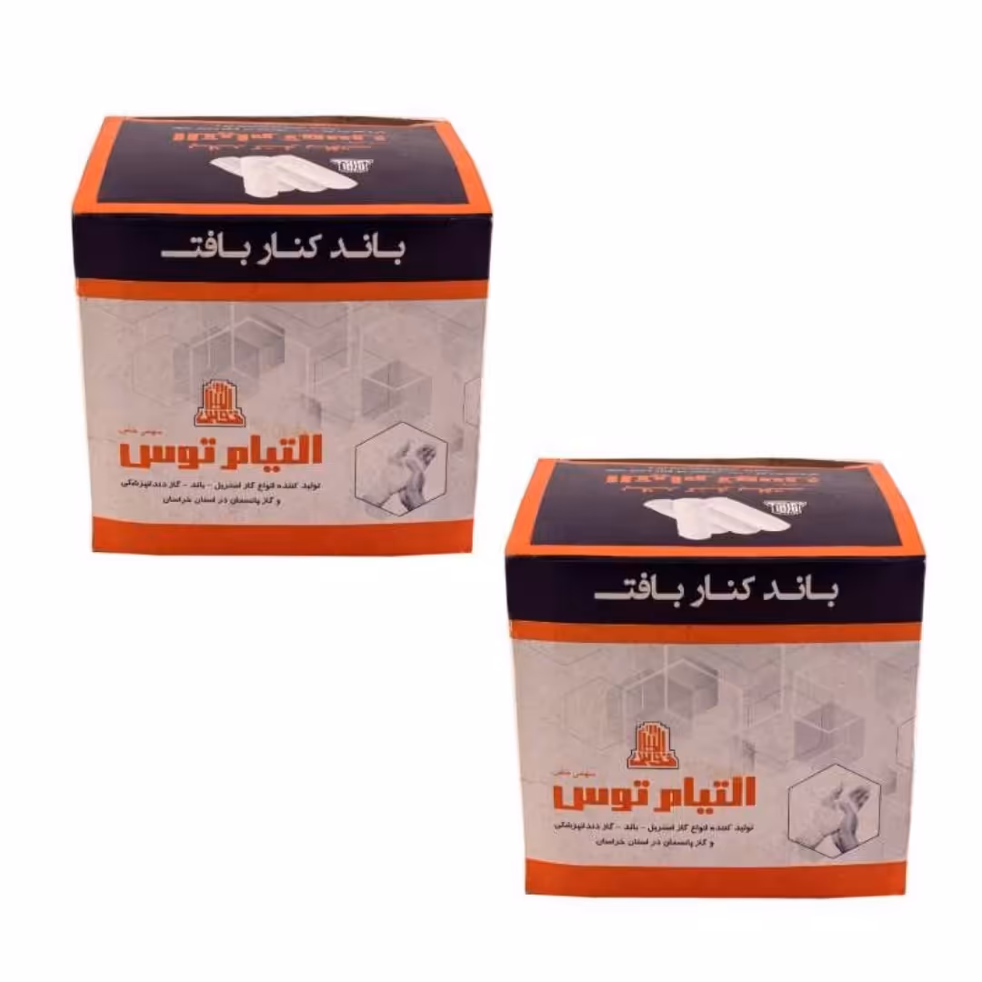 باند پانسمان کناربافته التیام عرض 5cm و طول 270cm  مجموعه 80 عددی