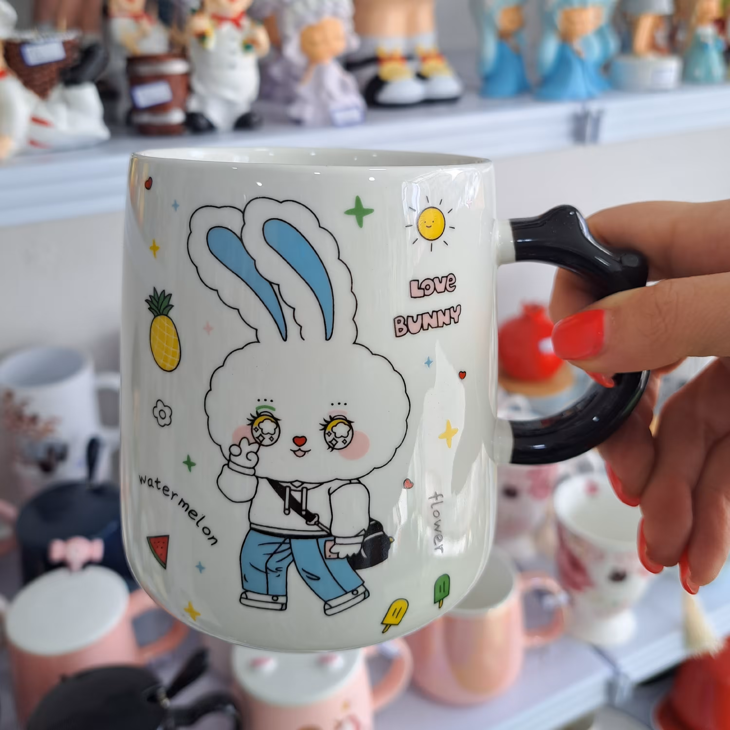 ماگ سرامیکی   خرگوشی