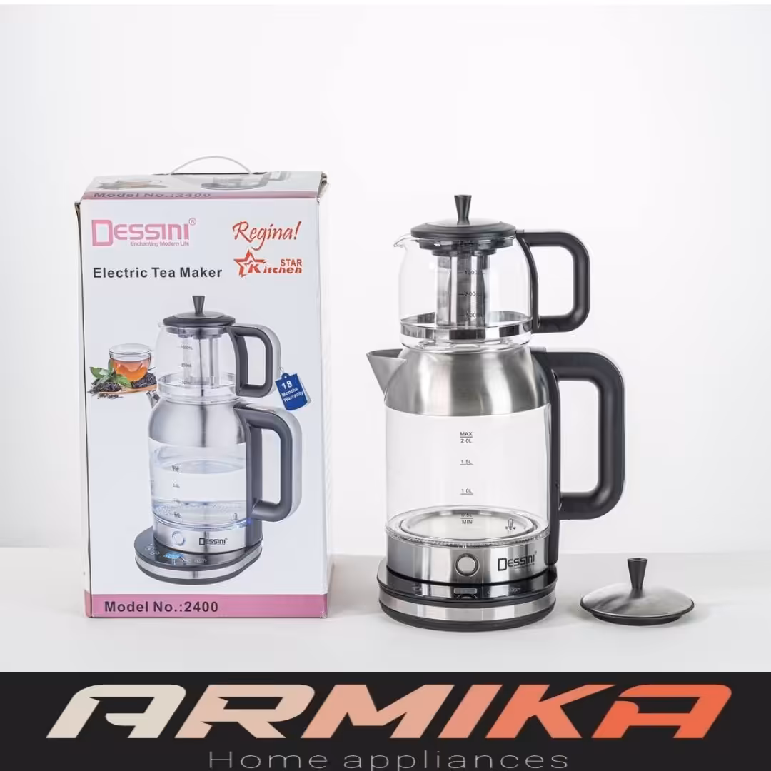 چای ساز دسینی صفحه لمسی مدل 2400 DESSINI 
