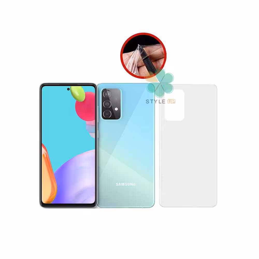 برچسب محافظ پشت گوشی سامسونگ Galaxy A52 مدل مات