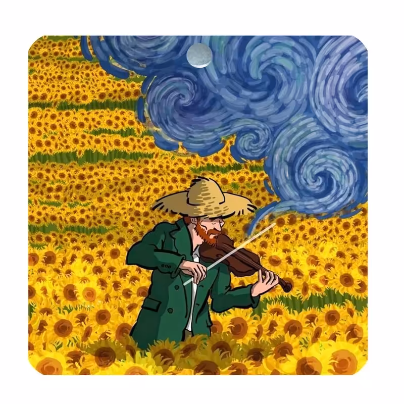 آینه جیبی مدل ونگوک شب پرستاره کد ay-197