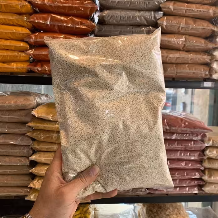 کنجد سفید 100 گرمی اعلا(کنجدسفید)