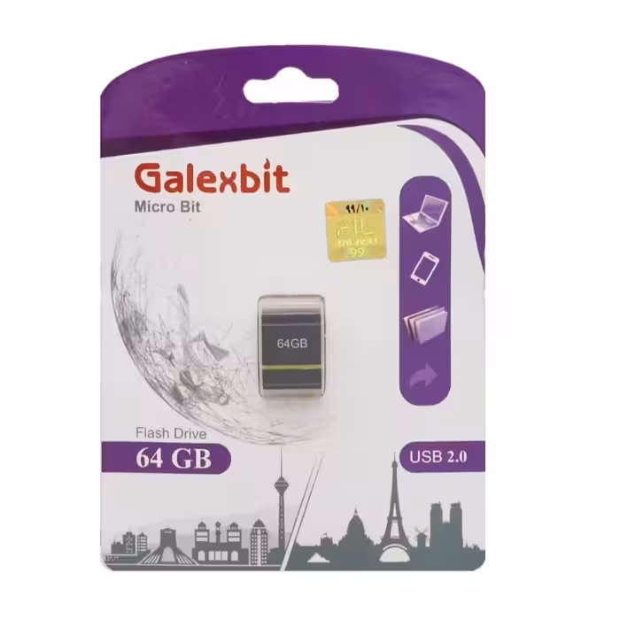 فلش 64 گیگ گلکسبیت مدل Microbit با گارانتی مادام