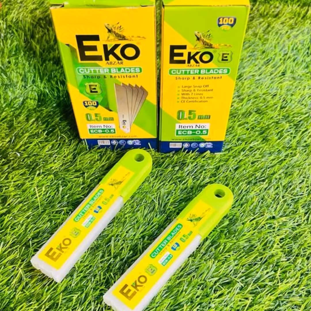 تیغ کاتر اکوبزرگ دربسته های 100عددی محصول فروشگاه وهاب زاده