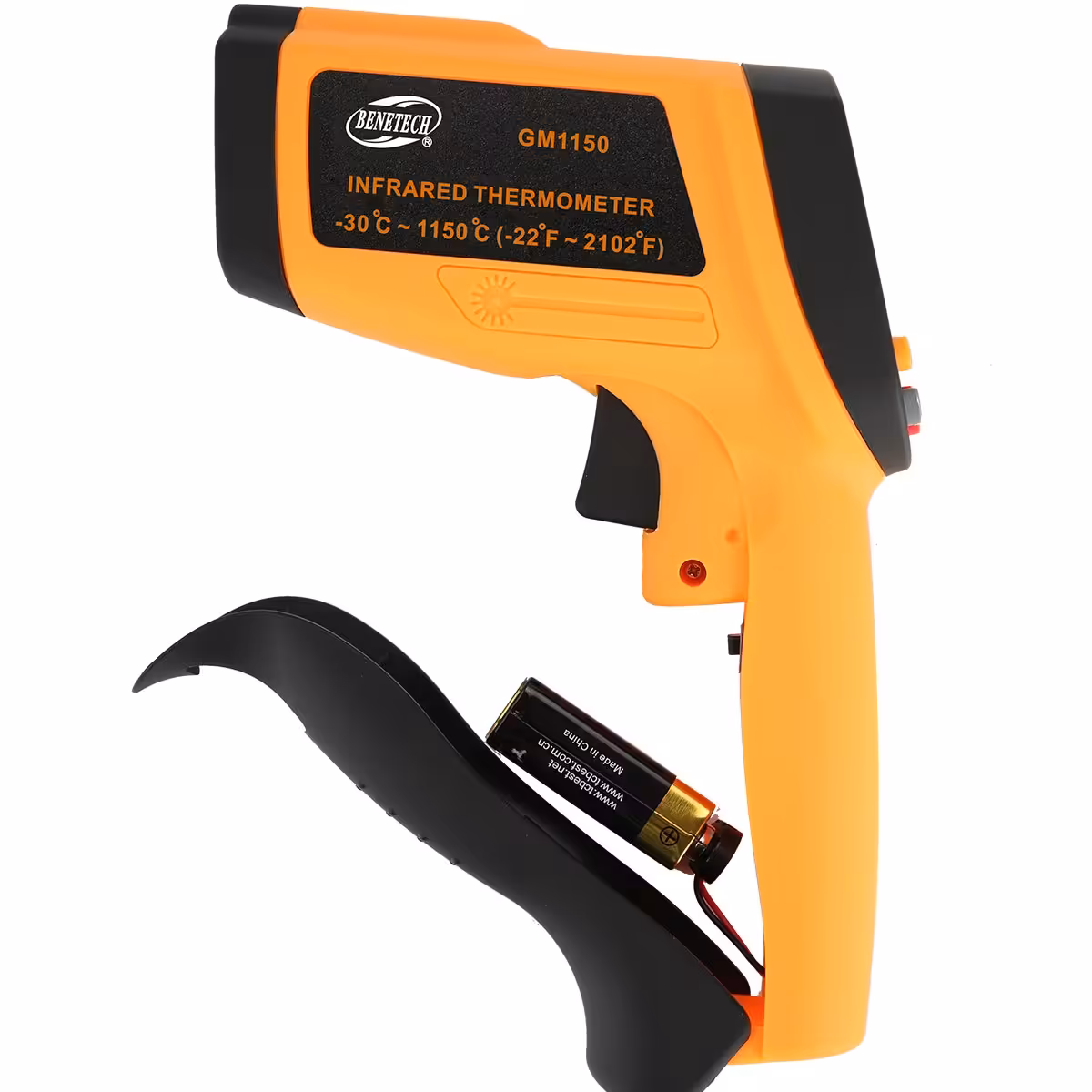 ترمومتر لیزری تفنگی دیجیتال بنتک مدل GM1350