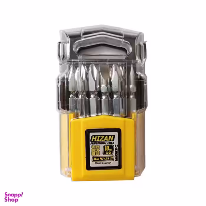 سری پیچ گوشتی هیزان مدل 65MM مجموعه 10 عددی