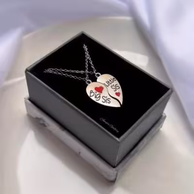 گردنبند کاپلی خواهر کوچیکه خواهر بزرگه