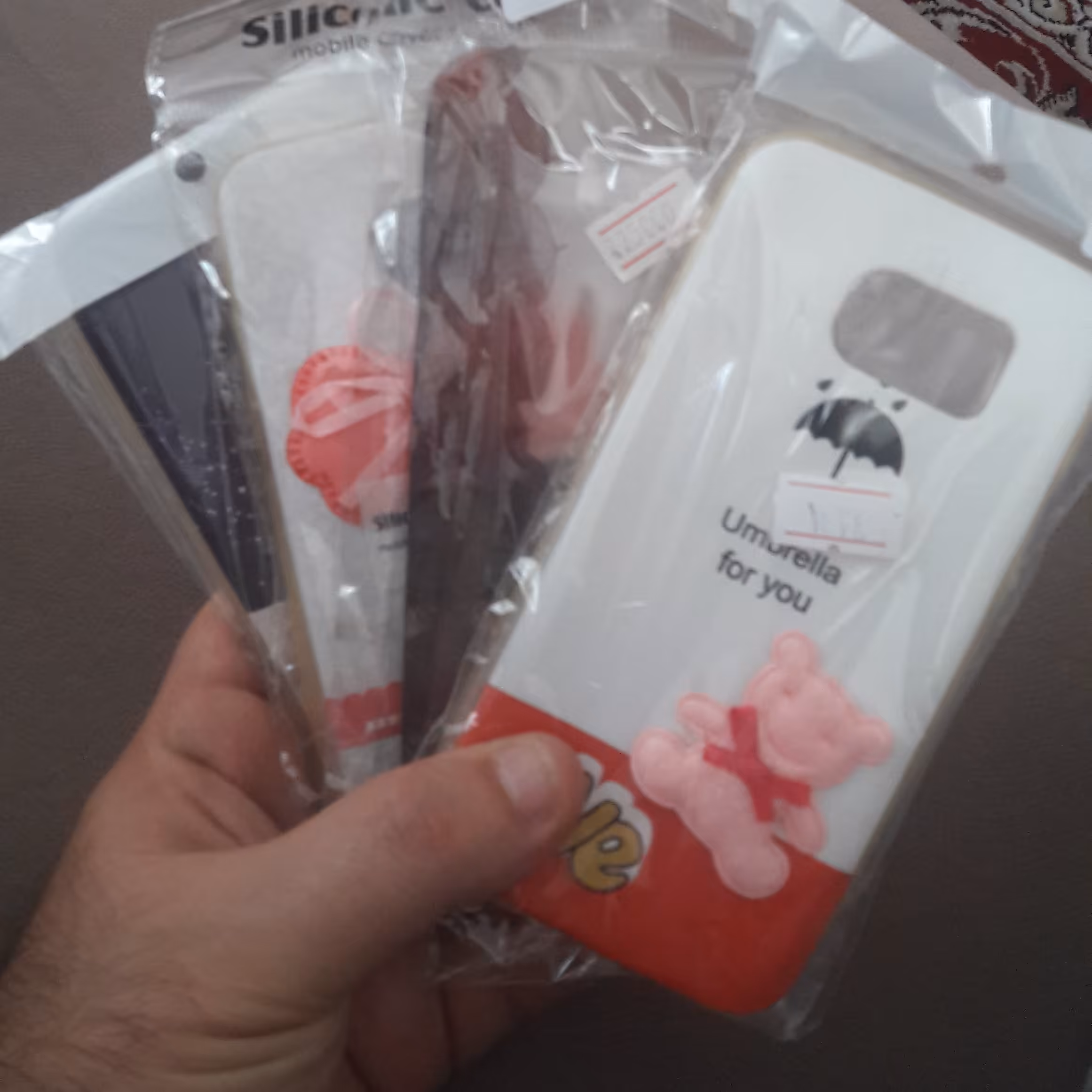 قاب ژله ای طرح دار سامسونگ S7