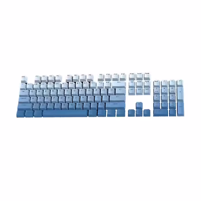 مجموعه کامل کلید کیبورد مکانیکال ردراگون مدل A134 Gradient Blue
