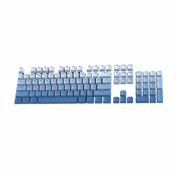 مجموعه کامل کلید کیبورد مکانیکال ردراگون مدل A134 Gradient Blue