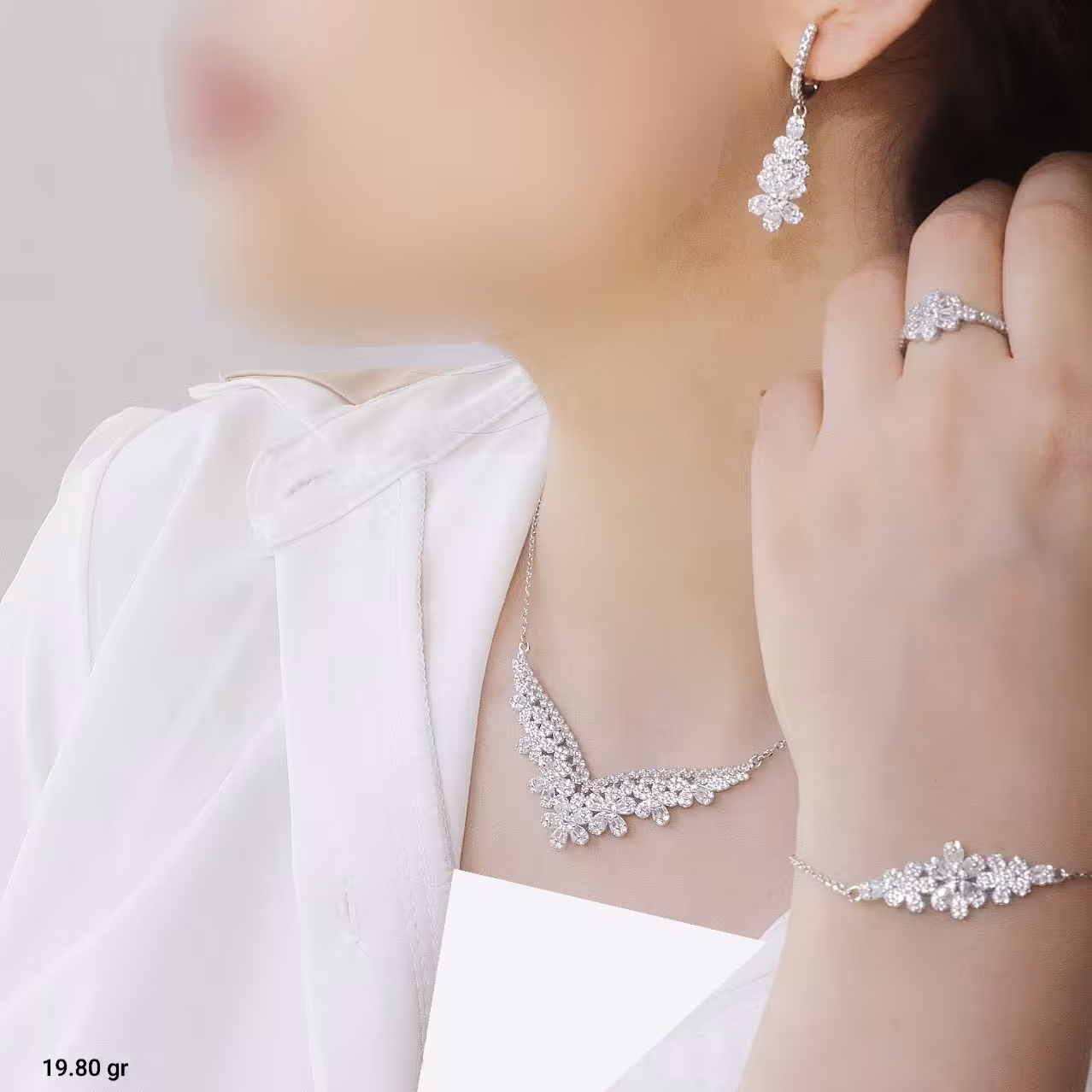 سرویس نقره میکرو زنجیری   10214-21