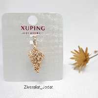 مدال  ژوپینگ طرح انگور  رنگ ثابت آبکاری طلا کد M15
