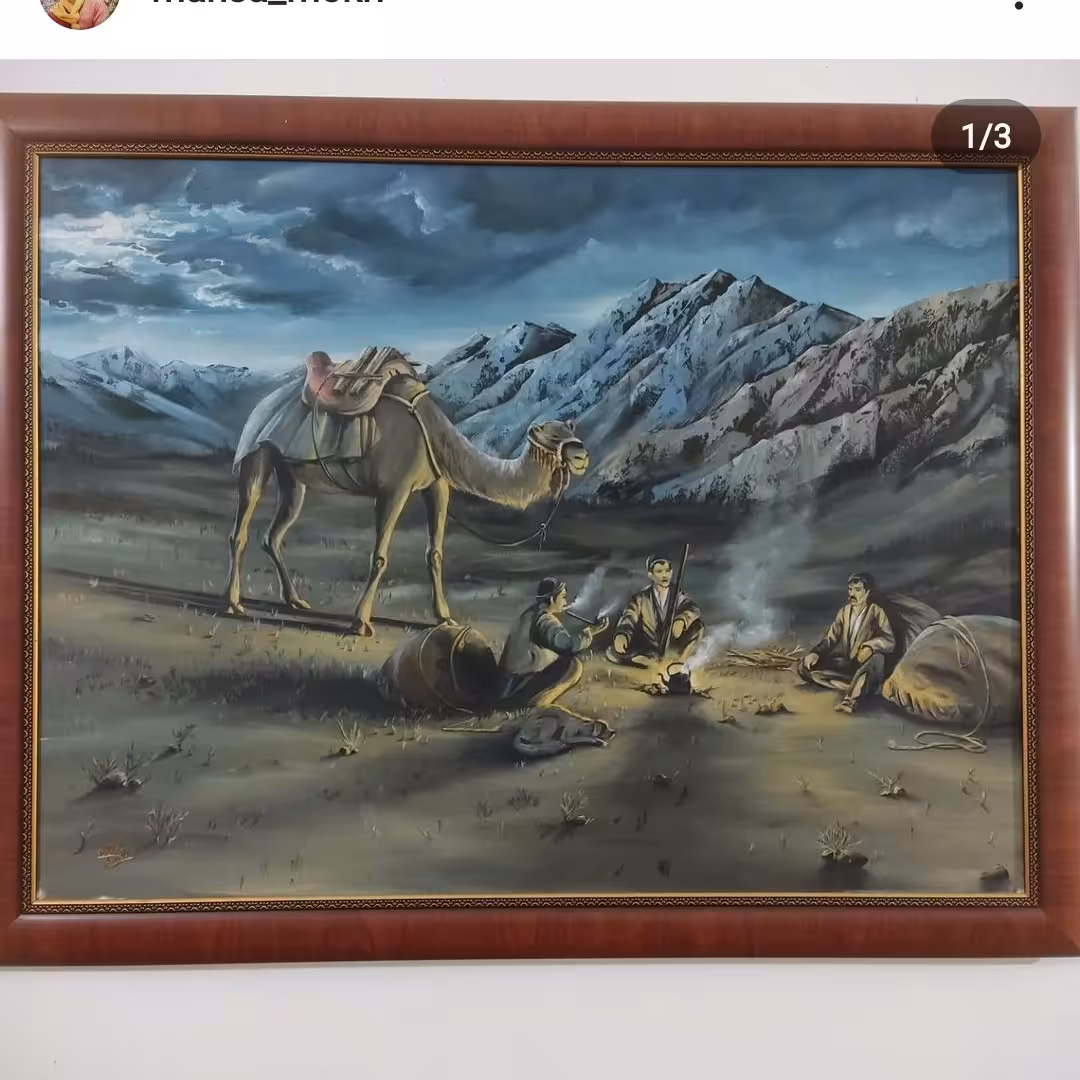 تابلو نقاشی رنگ روغن