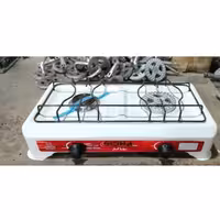 گاز رومیزی تمام لعاب دو شعله سهاگاز