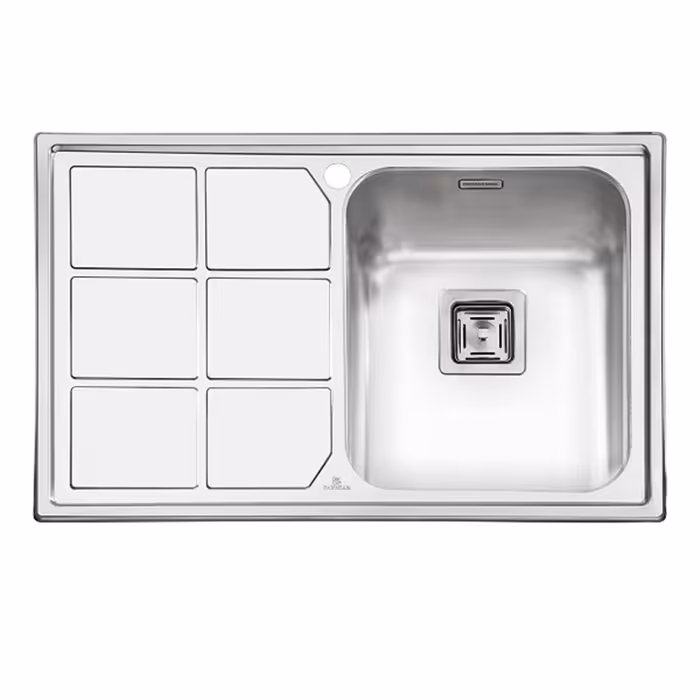 سینک پرنیان استیل مدل PS1218 توکار
