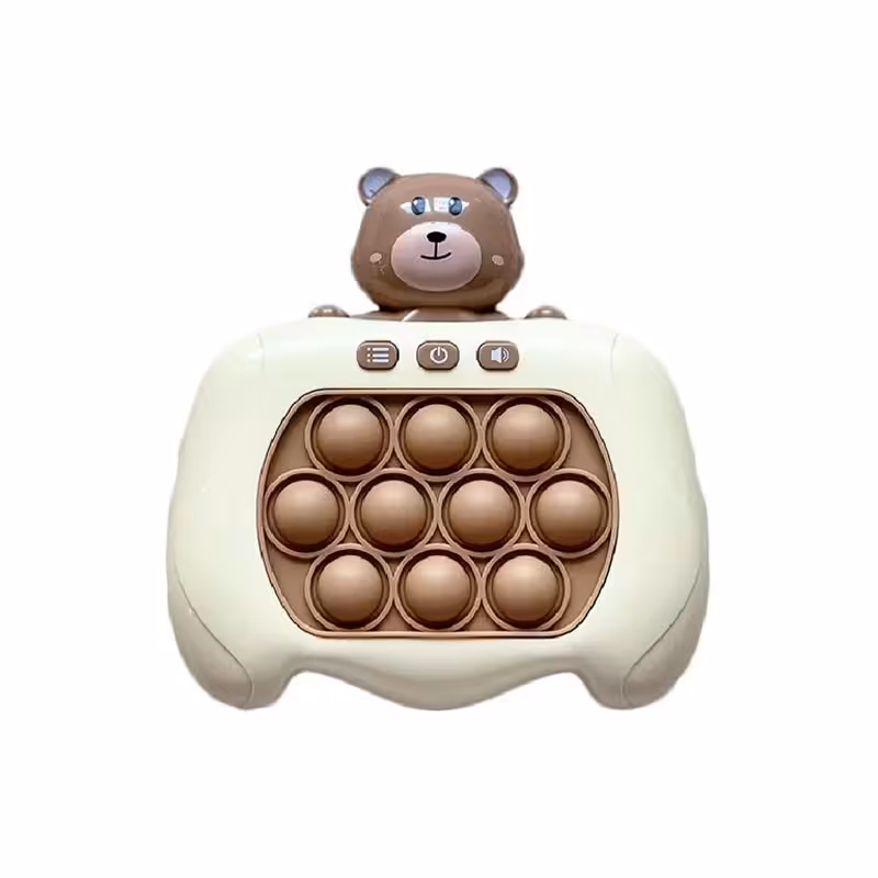 اسباب بازی پاپت گیم خرسی قهوه ای مدل کنسول بازی کد P/205A/GH