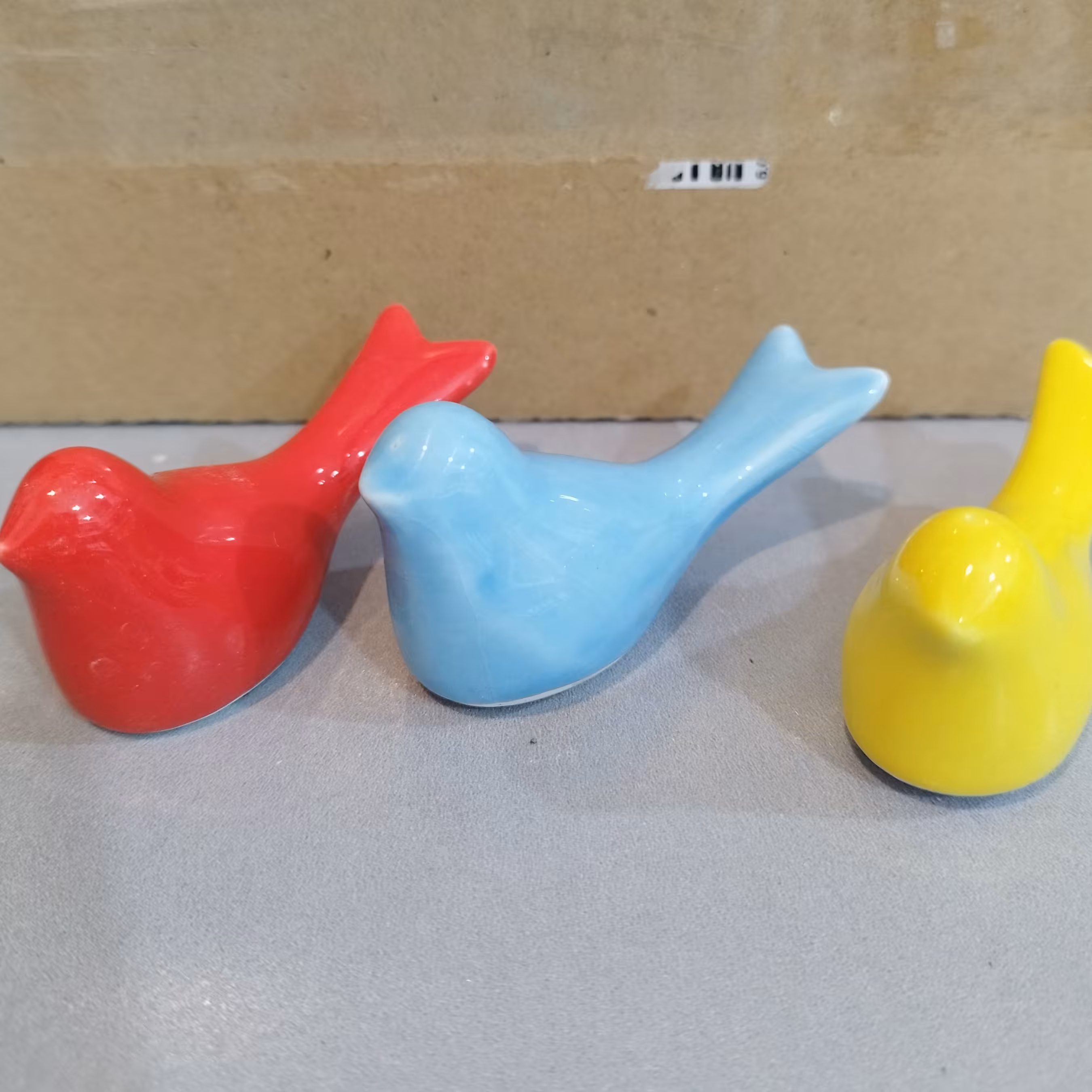 پرستو های سرامیکی دست ساز رنگی بسیار زیبا و طبیعی 