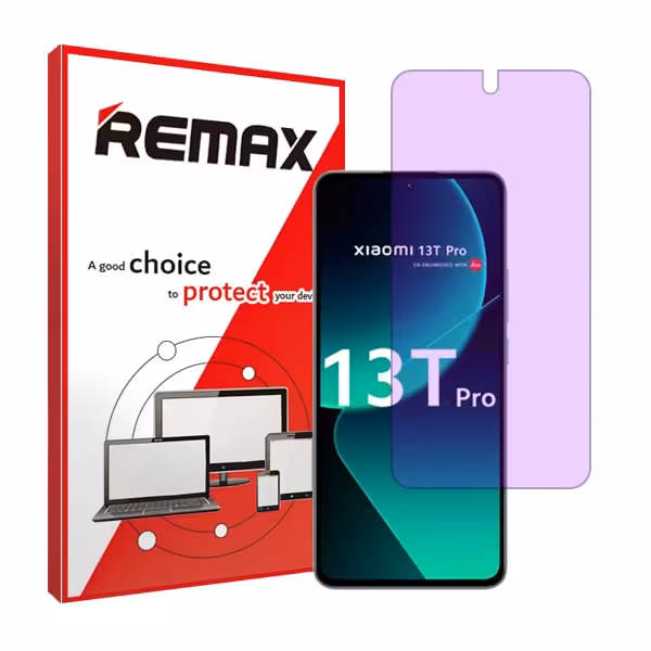 گلس شیائومی 13T Pro 5G مدل هیدروژلی آنتی پرپل برند ریمکس کد S