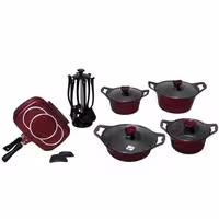 سرویس قابلمه 20 پارچه تیتانیوم پیلو مدل زندگی Pilau