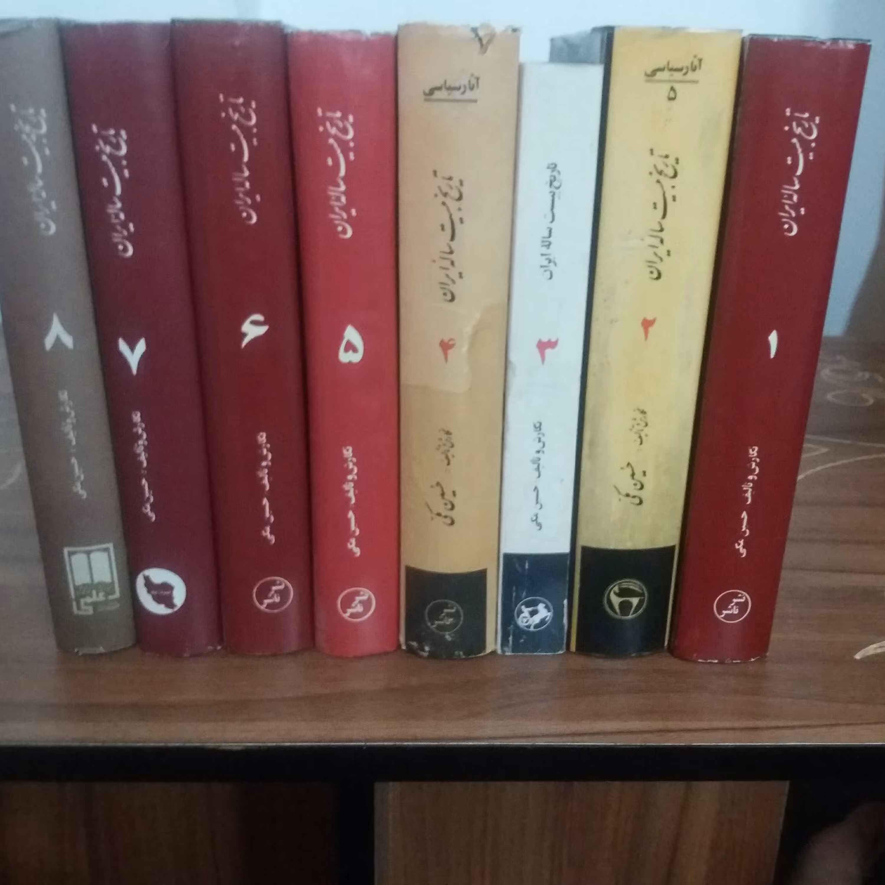 کتاب تاریخ بیست ساله ایران 8 جلدی