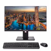 کامپیوتر All In One مسترتک 24 اینچ مدل ZX240-C7162SB پردازنده Core i7-8700T رم 16GB حافظه 2TB HDD 256GB SSD
