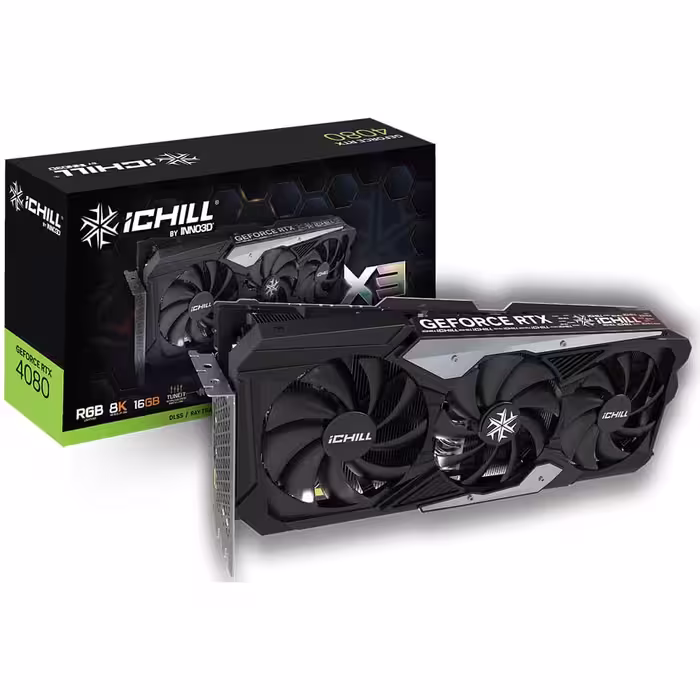کارت گرافیک اینو تری دی INNO3D GEFORCE RTX 4080 ICHILL X3 16GB