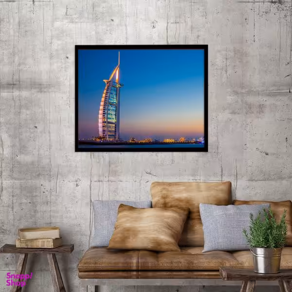 تابلو بکلیت طرح برج جمیرا دبی B700