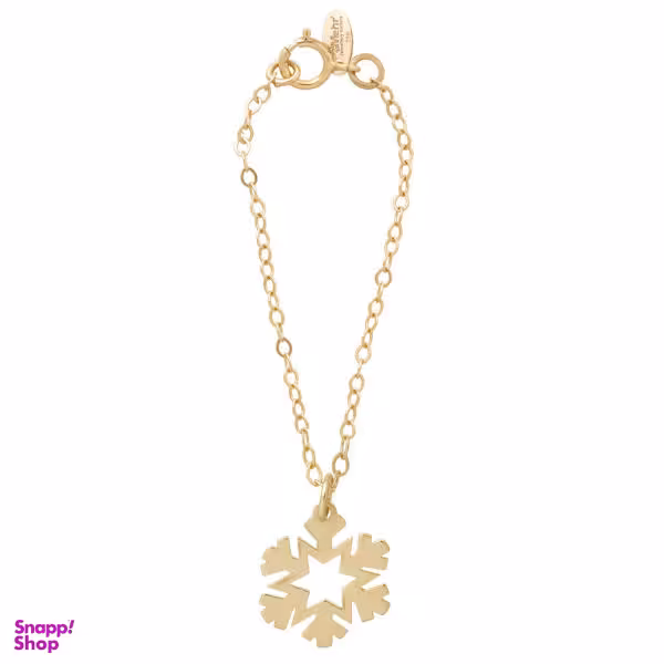 آویز ساعت طلا 18 عیار زنانه طرح برف کد SG517