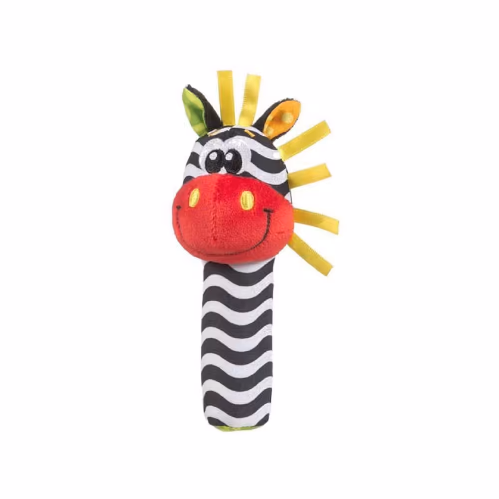 عروسک سوسیسی پلی گرو Playgro طرح گورخر