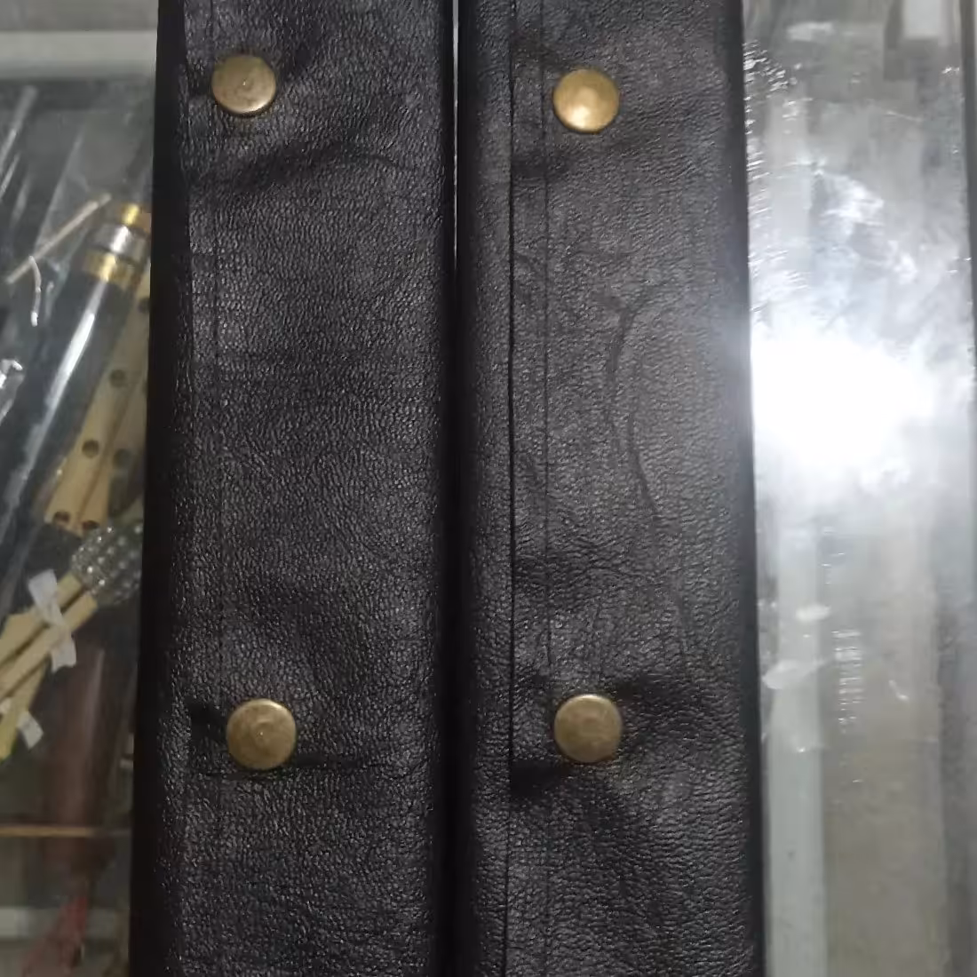 جعبه مضراب چرمی