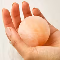 گوی ماساژ( سنگ نمک) 200گرم