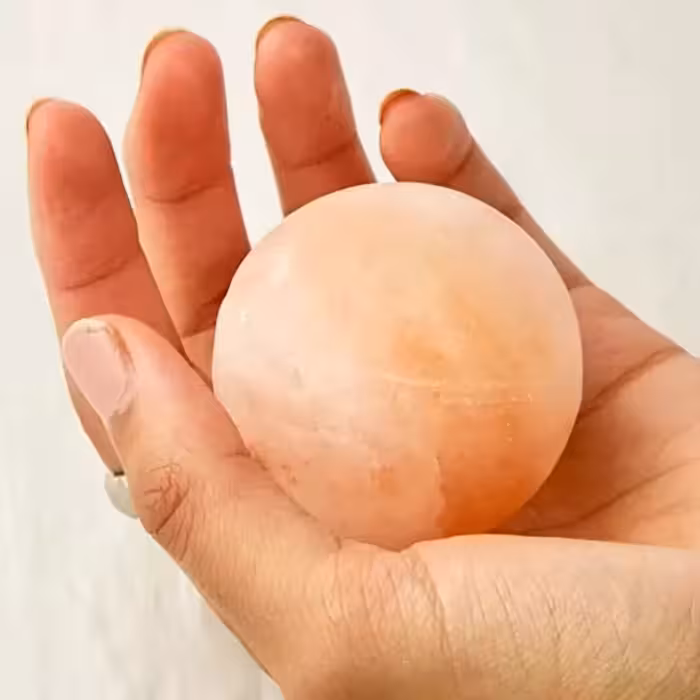 گوی ماساژ( سنگ نمک) 200گرم