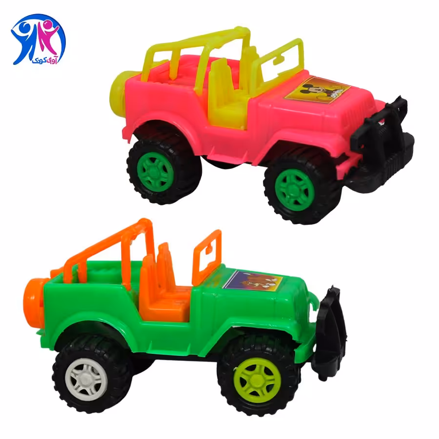 ماشین اسباب بازی جیپ 2 عددی