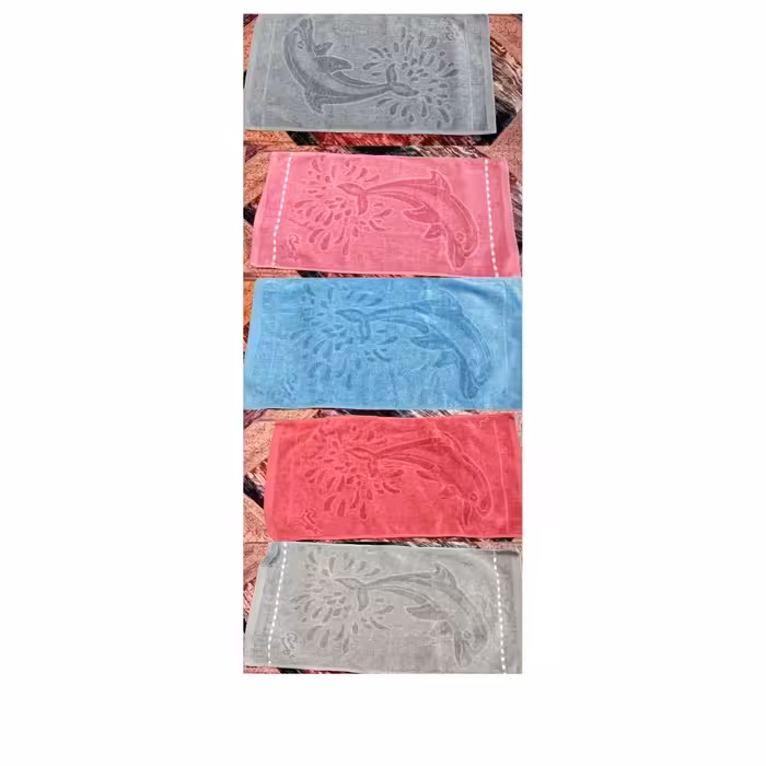 حوله دست و صورت مدل گل مریم