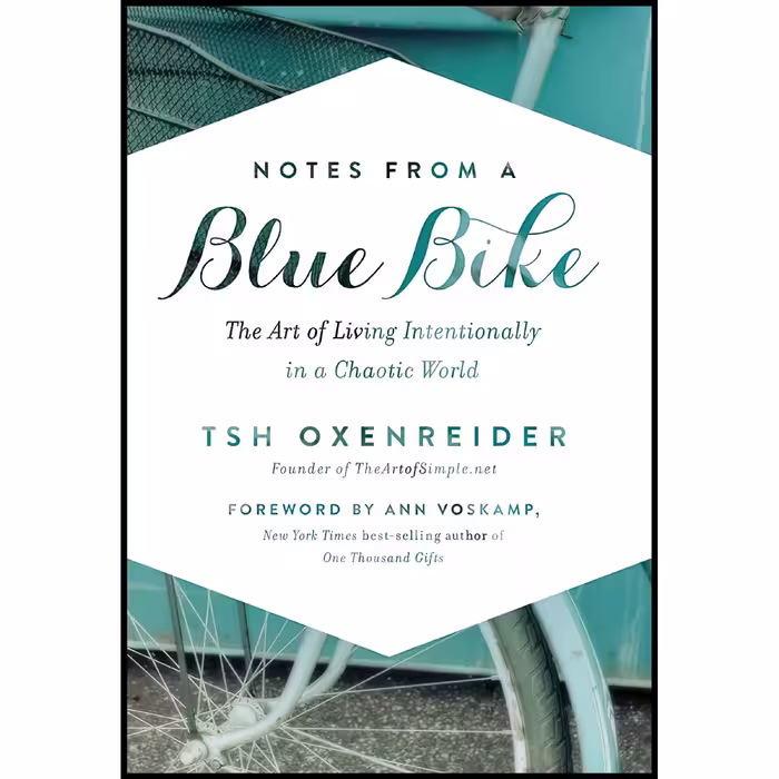 کتاب زبان اصلی Notes from a Blue Bike اثر Tsh Oxenreider