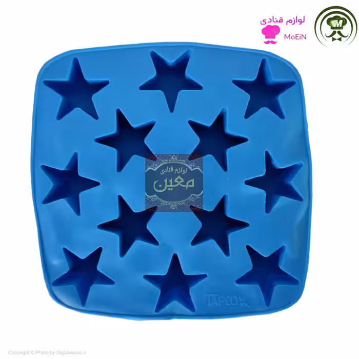 قالب ژله و یخ سیلیکونی طرح ستاره