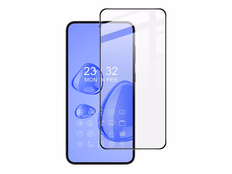 گلس تمام صفحه سامسونگ اس 23 پلاس full glass screen protector for samsung galaxy s23 plus