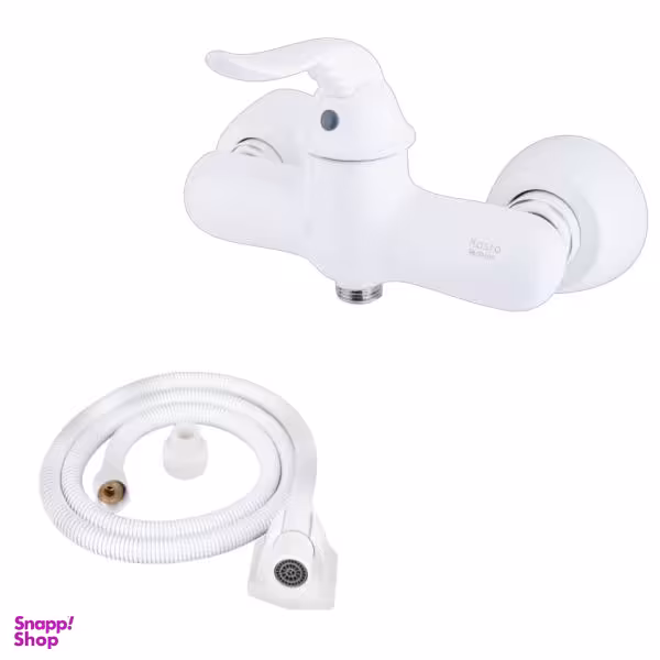 شیر سرویس بهداشتی کسری مدل رایان به همراه شلنگ توالت