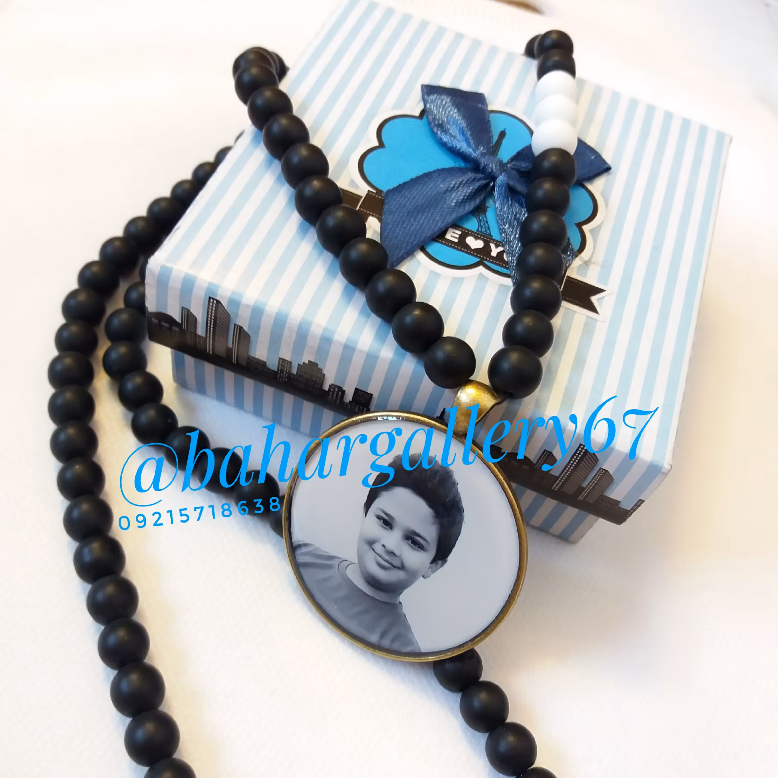 گردنبند هدیه با بند اونیکس