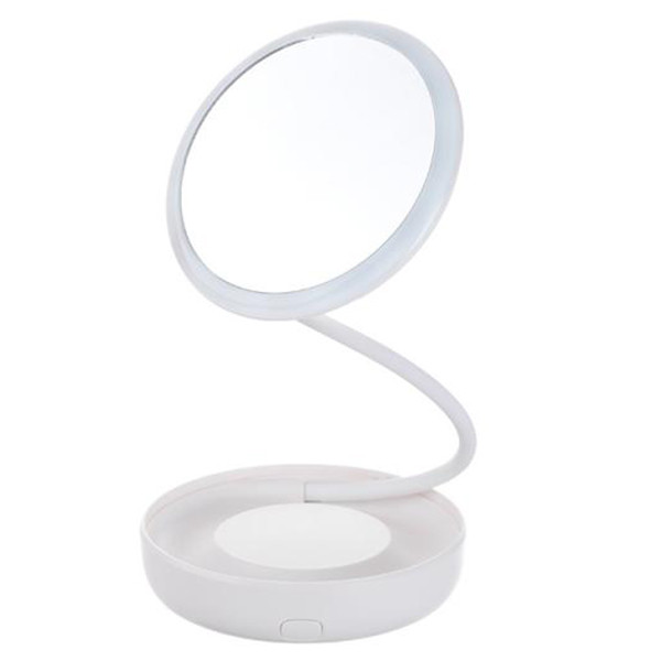 آینه آرایشی و رینگ لایت مینیسو مدل Rotating-360 کد R-400