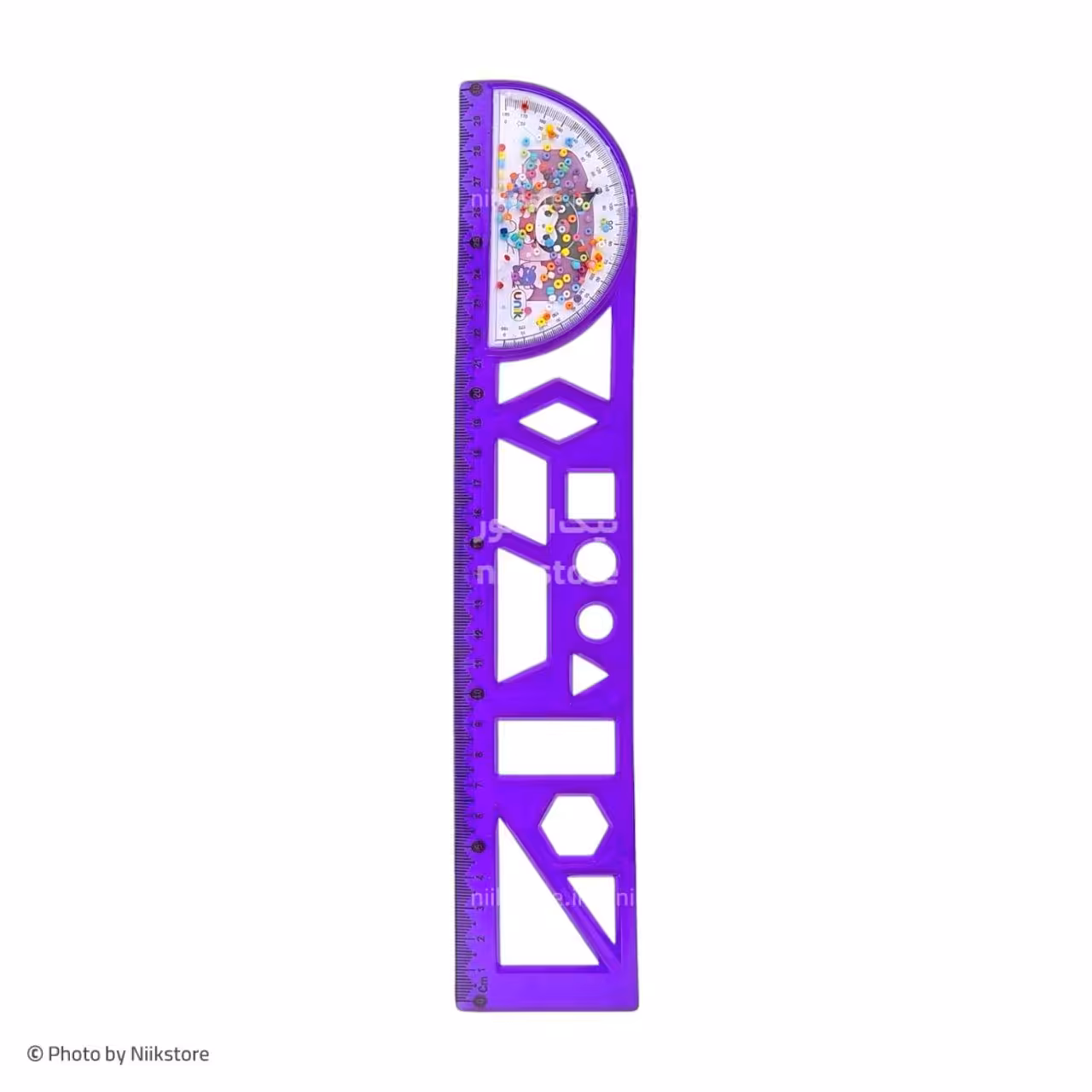 خط کش ژله ای 30 سانتی متری یونیک