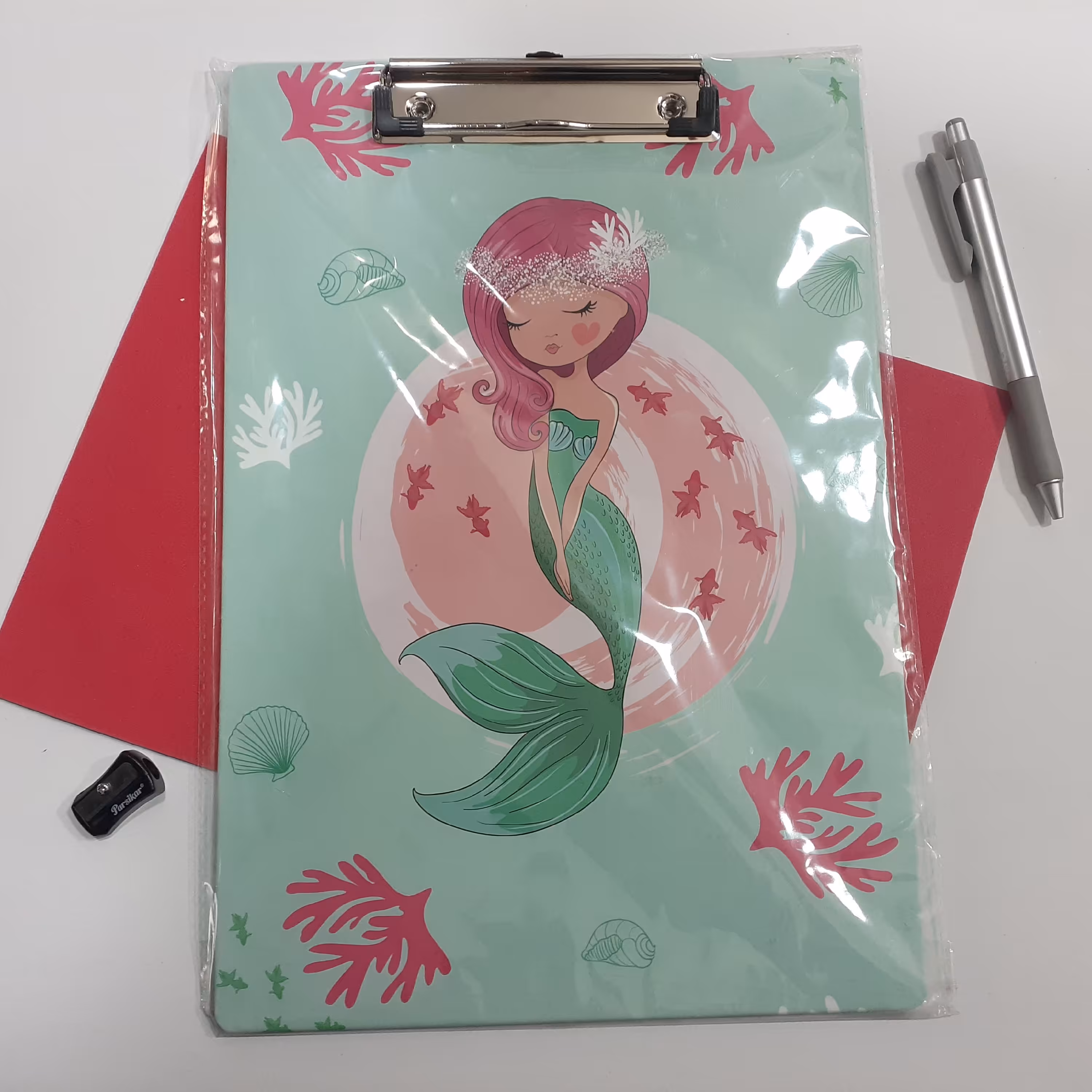 تخته شاسی a4 سویل با طرح پری دریایی1