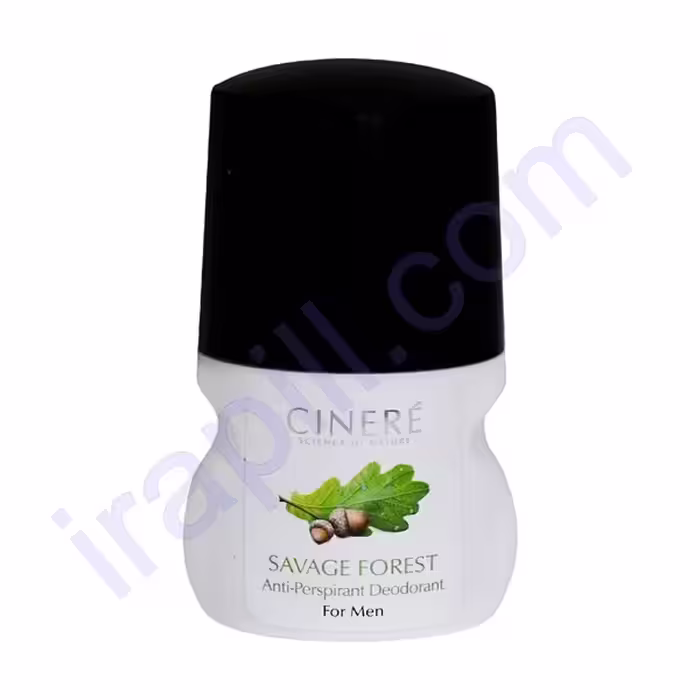 دئودرانت مردانه با رایحه خنک سینره مدل Savage Forest حجم 50 میلی لیتر
