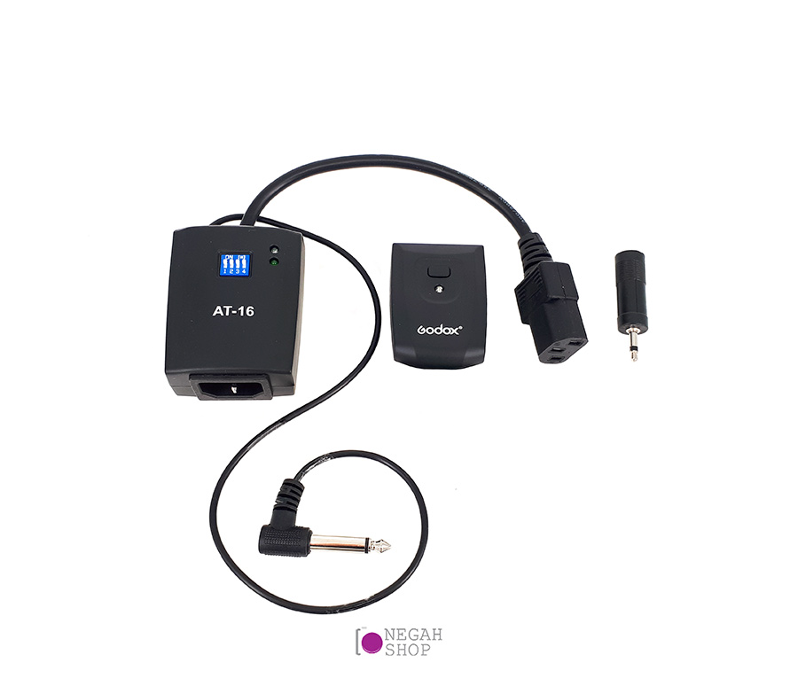 رادیو فلاش برقی 16 کاناله گودکس AT-16 مدل Godox AT-16 Wireless Flash Trigger Transmitter
