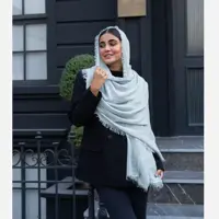 شال سنگشور پولک دوزی مدل مایا ترک