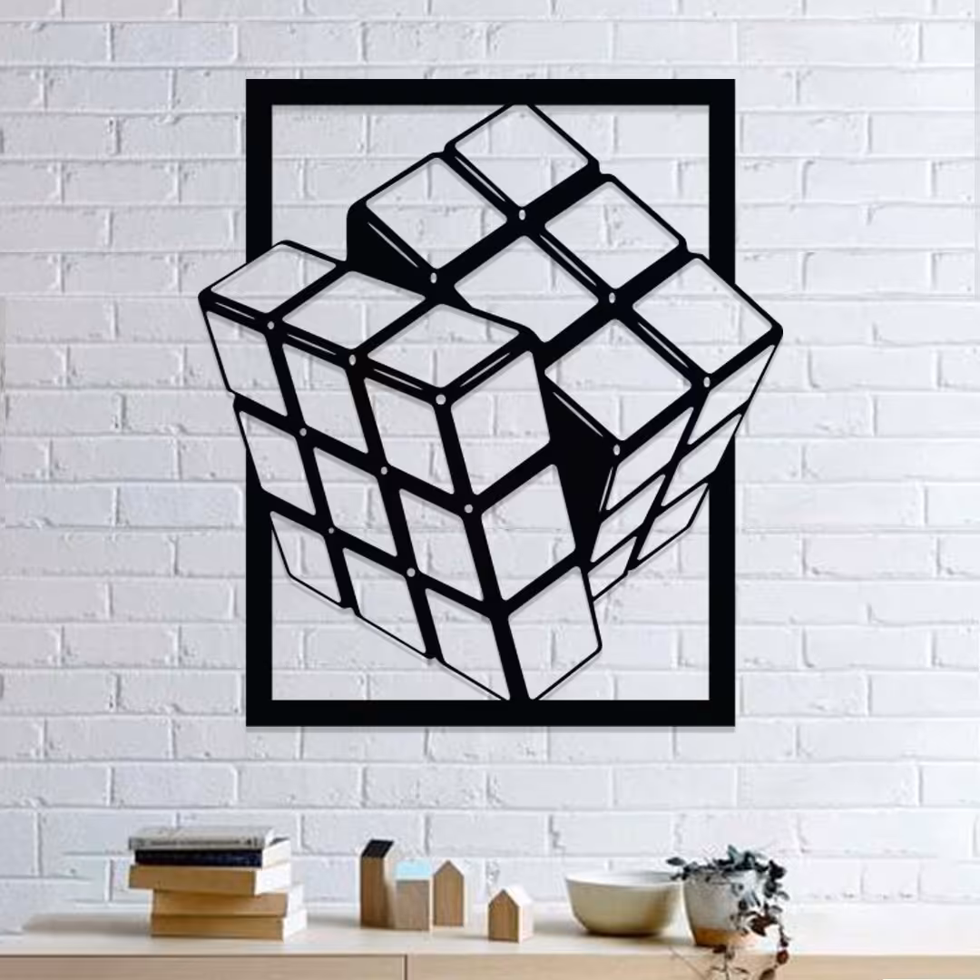 استیکر و پوستر طرح روبیک کد 109 سایز 45 در 40 به قیمت 250 هزار تومان