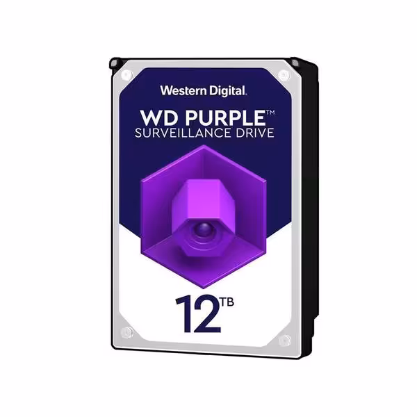 هارد دیسک اینترنال وسترن دیجیتال مدل Purple WD121PURP ظرفیت 12 ترابایت