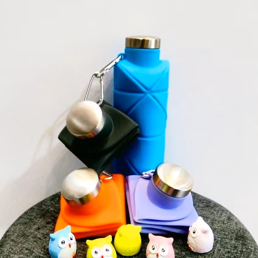 قمقمه سیلیکونی تاشو 