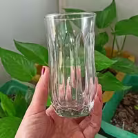 لیوان آب خوری وشربت خوری شفاف 6عددی  فرچیا دارای جعبه کادوئی مخصوص صادرات 