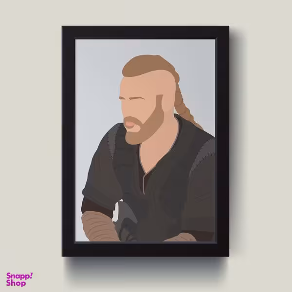 تابلو مدل دکوراتیو رگنار vikings کد G8-05